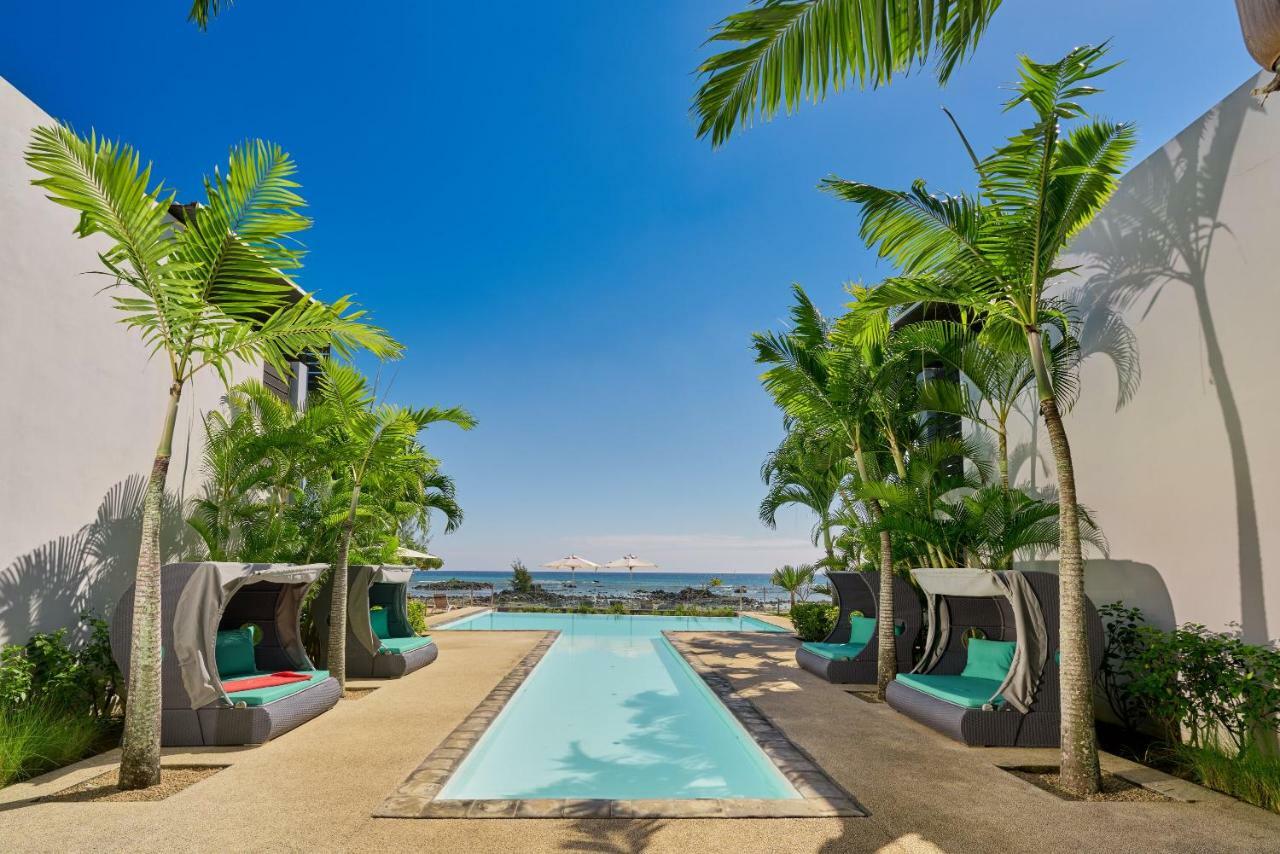Plage Bleue Beachfront Apartments With Lov Trou aux Biches Kültér fotó